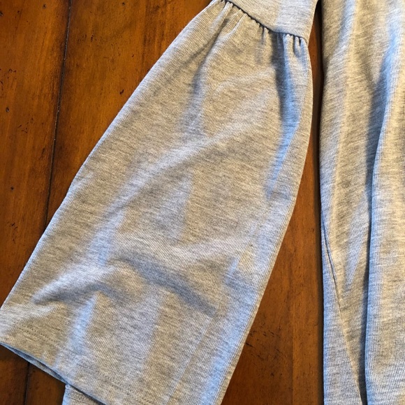 NWT Calvin Klein size S grey long bell sleeve - Picture 3 of 7